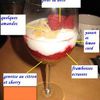 Petit dessert simple: raspberry and lemon trifle