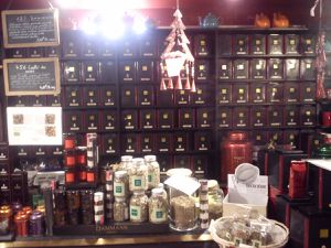 Les thés et infusions de la boutique