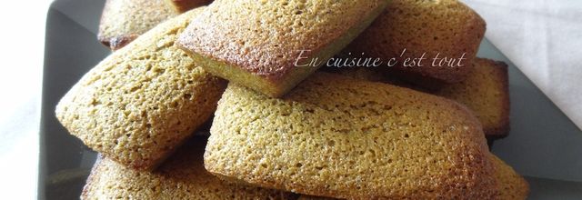 Financiers au thé vert