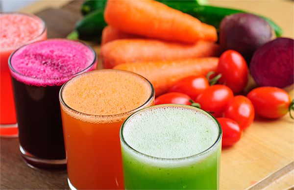 Les jus de fruits/légumes