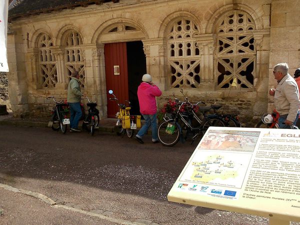 Une invitation dans l'yonne par des membres du club