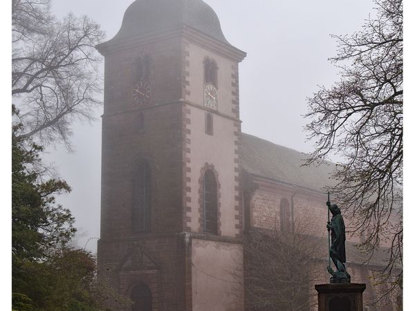 L'abbatiale Saint Jean-Baptiste de Saint Jean-Saverne (67) !