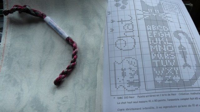 Broderie de l'An Neuf ! Terminée !!