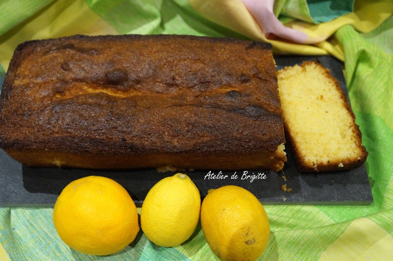 Cake au citron de ma Mémée