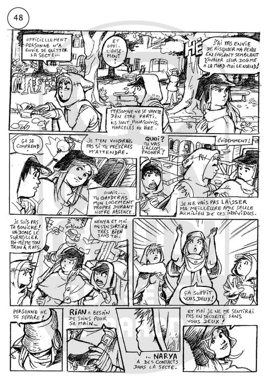 N.N.R., bande-dessinée publiée dans le fanzine Gran Gaudi.