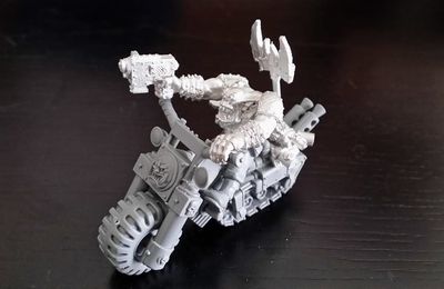 Gorkamorka Ork Biker! 