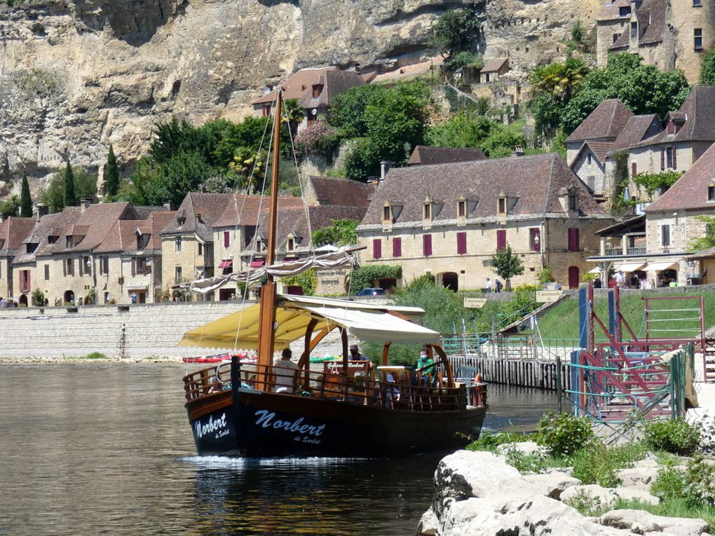 NORBERT de SARLAT , au départ de la Roque Cagéac , pour un tour sur la Dordogne le 23 juin 2020
