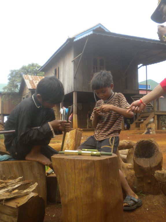 de Battambang à Banlung en passant par Siem Reap, Kompong Thom, Kompong Cham, Kratie