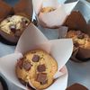 Muffins américains aux 3 chocolats
