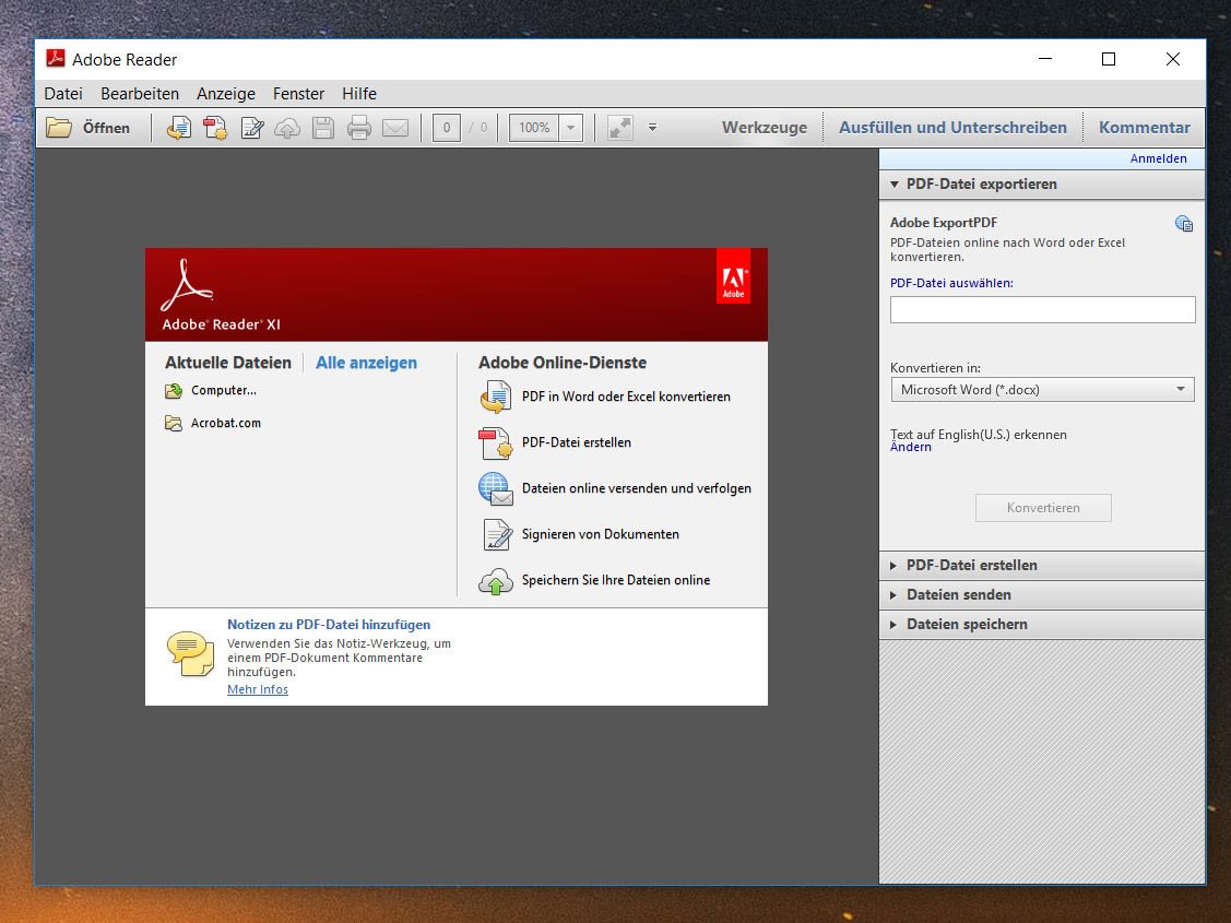 adobe acrobat reader xi vs dc