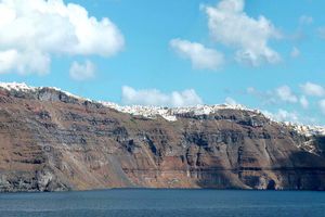 Voyage dans les Cyclades : SANTORIN par Marianne et Marc Sylvestre de Sacy