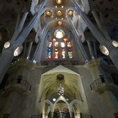 La Sagrada Familia de Gaudi, la nef - Le blog de Bernard Moutin