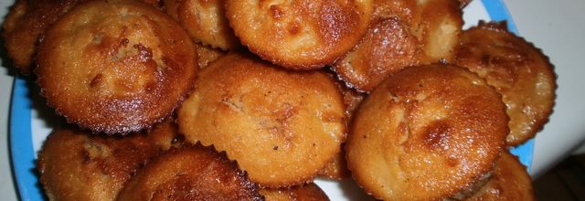 Muffins pommes amandines