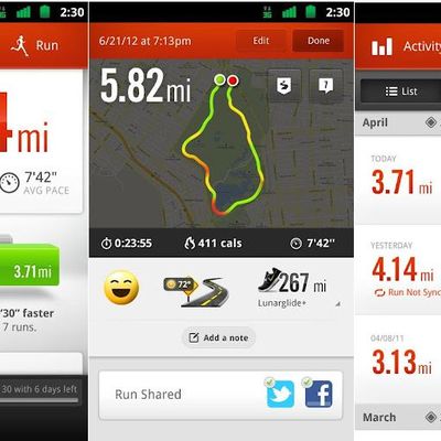 Des applications "sportives" by Nike 