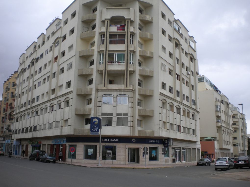 Les vues de la Résidence Ryad Al Hamd, rue Guise 1, Casablanca (Maroc)