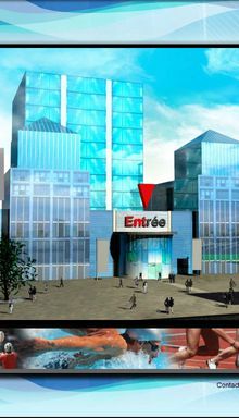 Salon virtuel 3D interactif pour ‘EDHEC Business School’