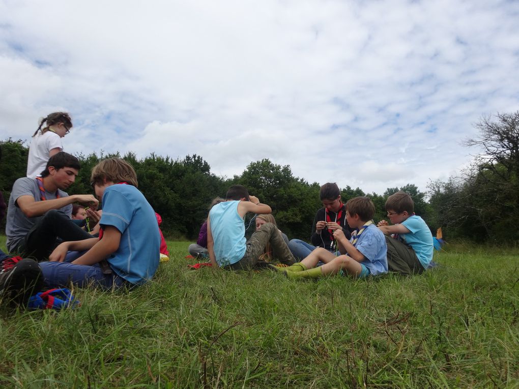 Premières photos du camp Louveteaux