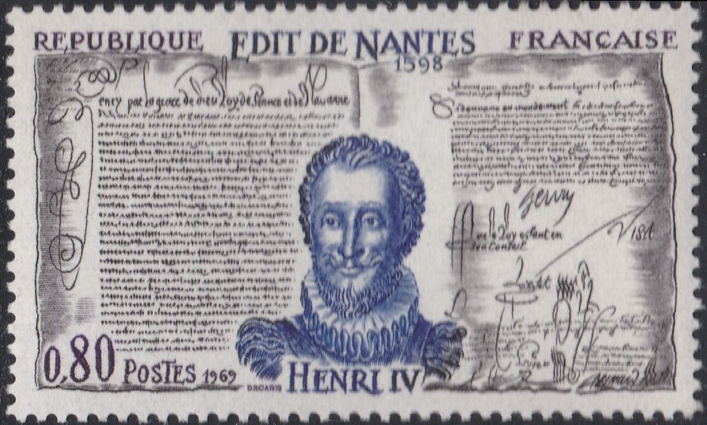 Le XVIème siècle dans la philatélie française (1492-1610). (3/3) Les grands évènements.
