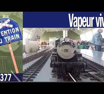 Fête du Train à Vapeur EVC45 à Longjumeau les 26 et 27 avril 2018