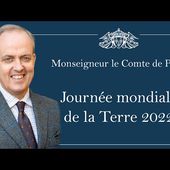 Prince Jean, Comte de Paris - Journée mondiale de la Terre 2022