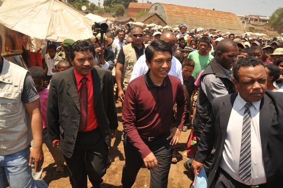 Vendredi 12 octobre 2012. Le Président Andry Rajoelina : première visite dans la Région Itasy (Soavinandriana, Analavory, Ampefy).