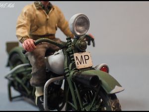 Acrobat M.P. (Harley-Davidson, Tamiya, 1/35)