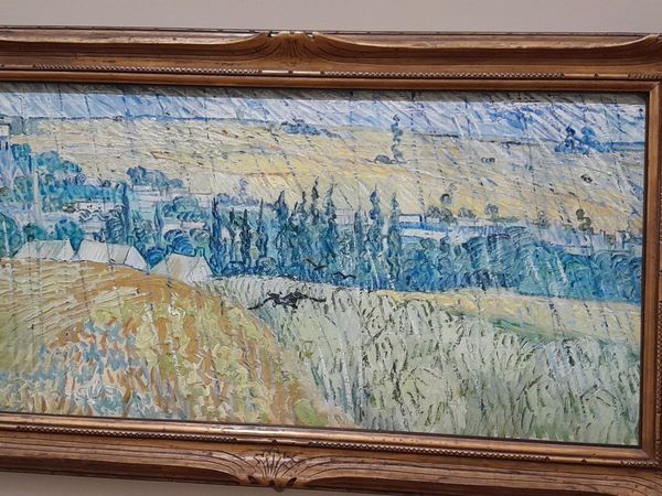 VAN GOGH à Auvers - salle des &quot;double carré&quot; au musée d'ORSAY