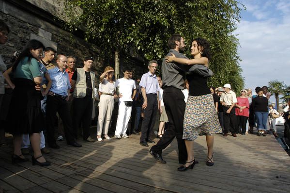 Juillet-Aout 2006- Les Danses de Salon de Paris Plage- Guinguette sur Seine