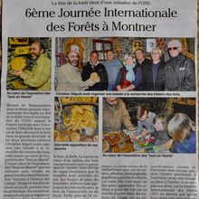 De la forêt aux métiers d'art dans la presse