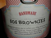 SOS Brownies - cadeau gourmand
