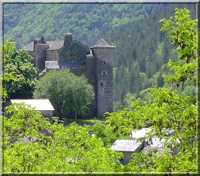 Diaporama château de Prades à Sainte Enimie