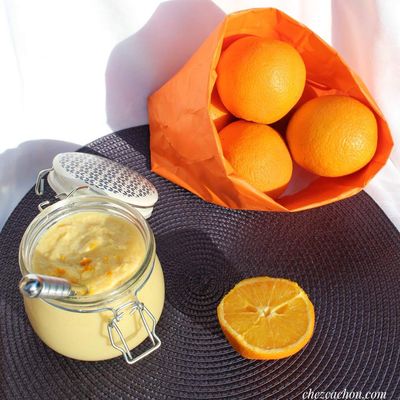 Crème à l'orange façon orange curd