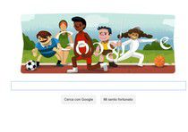 Google dedica logo alle Olimpiadi