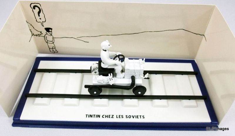 Diorama Tintin au pays des Soviets