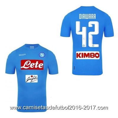 Camiseta DIAWARA del Napoli 2017 primera 