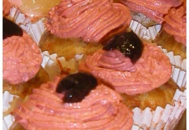 Mini cupcakes tomate et olives.
