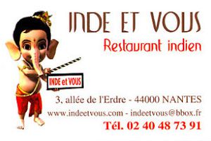 Inde et Vous - Nantes - 44000