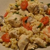 Coquillettes poulet fromage cookeo |