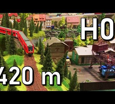 Réseau HO du Modellbahnclub Chemnitz-Rottluff