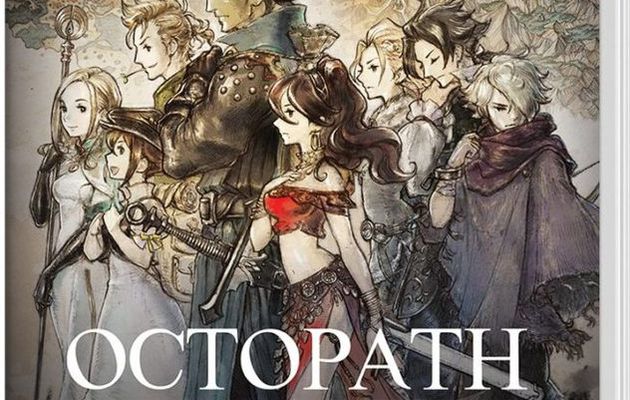 Boitier de jeu Européen et Nord Américain d'Octopath Traveler