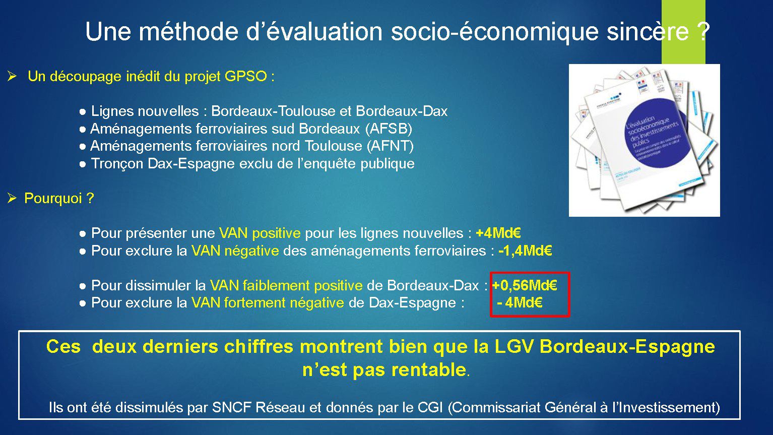Diaporama – Il concerne la partie du GPSO entre Bordeaux et l’Espagne