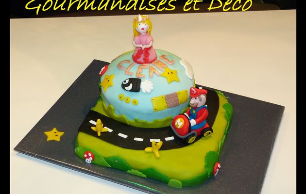 Gâteau Mario Kart 