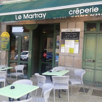 Treguier : Le Bar Restaurant Creperie "Le Martray" partenaire de Tregormedia