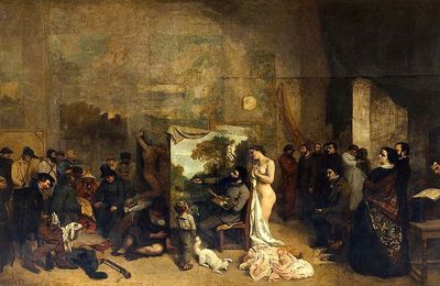 L’Atelier du peintre. Allégorie réelle. un réalisme parfait