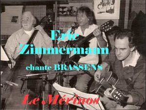 éric le mans alias éric zimmermann pour qui la chanson et l'écriture sont un véritable art de vivre, reconnu et estimé par les grands