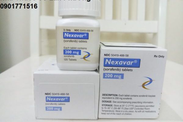 Thuốc Nexavar 200mg Sorafenib điều trị ung thư biểu mô tế bào gan 