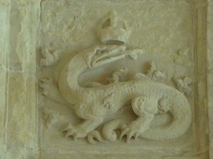La salamandre emblême du roi François 1er