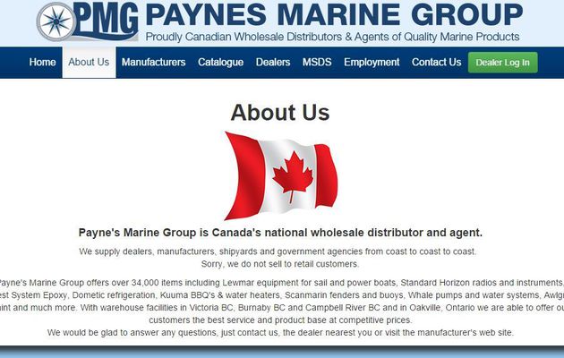 Mercury Marine acquires a major distributor in British Columbia