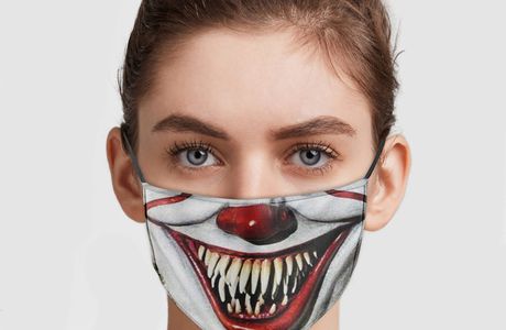  Pennywise Mouth Face Mask