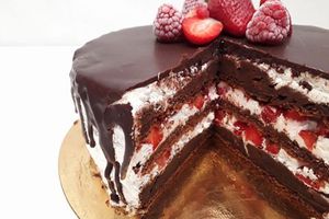Gâteau forêt noire (revisité)